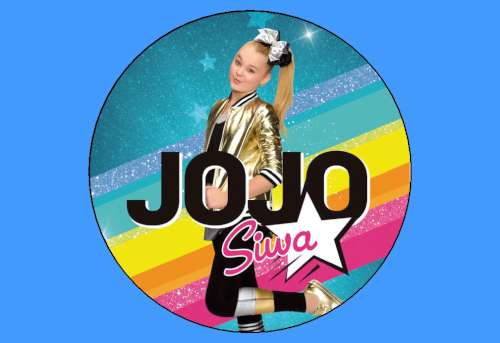 Jo Jo Siwa Edible Icing Image